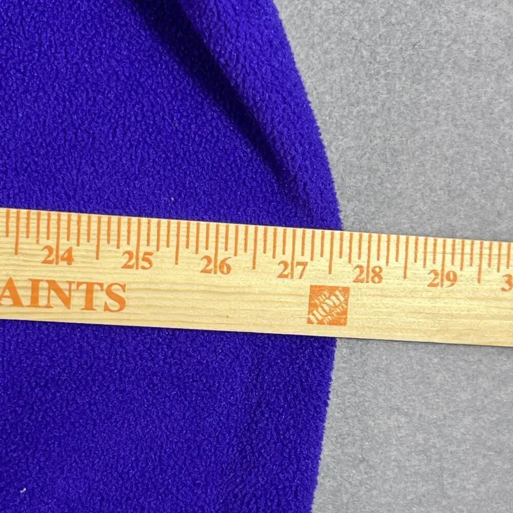 VTG REI Fleece Blanket Throw Medium Purple Lightweight Camping Travel Outdoor
